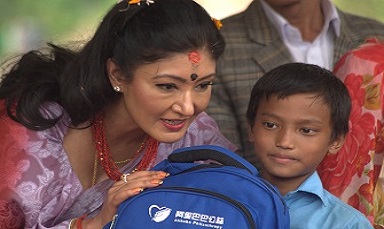 Stationary  Distribution to 40 schools in Gorkha